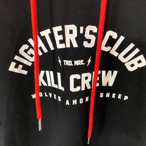 Kill Crew Hoodie Fighters Club Size L